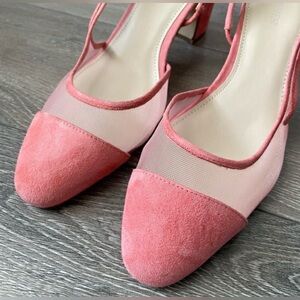 MARC FISHER Elegant Pink leather sandles  Women's Shoes brand new